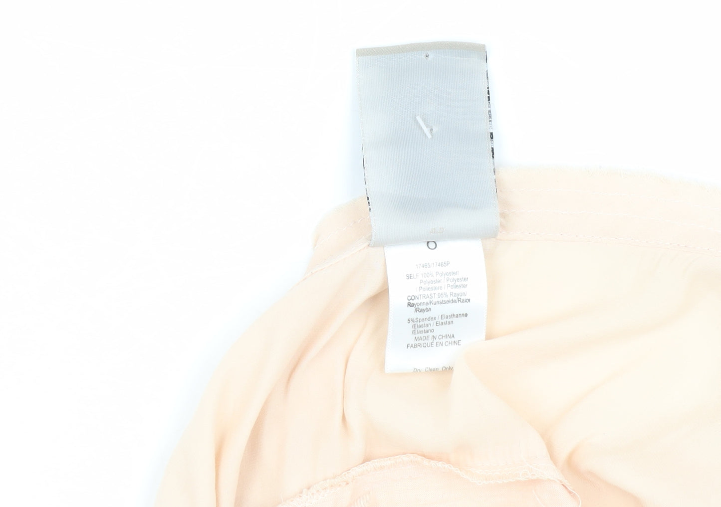 Dolan Women's Beige Long Sleeve Button Top Size S