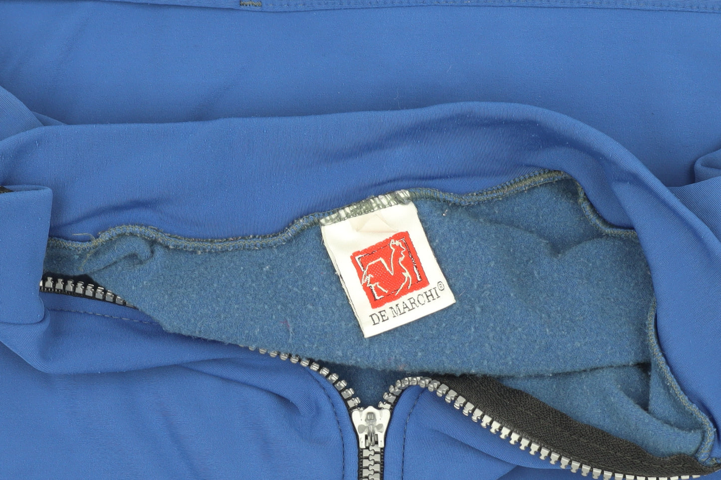 De Marchi Men's Blue Cycling Jacket M Slim Fit