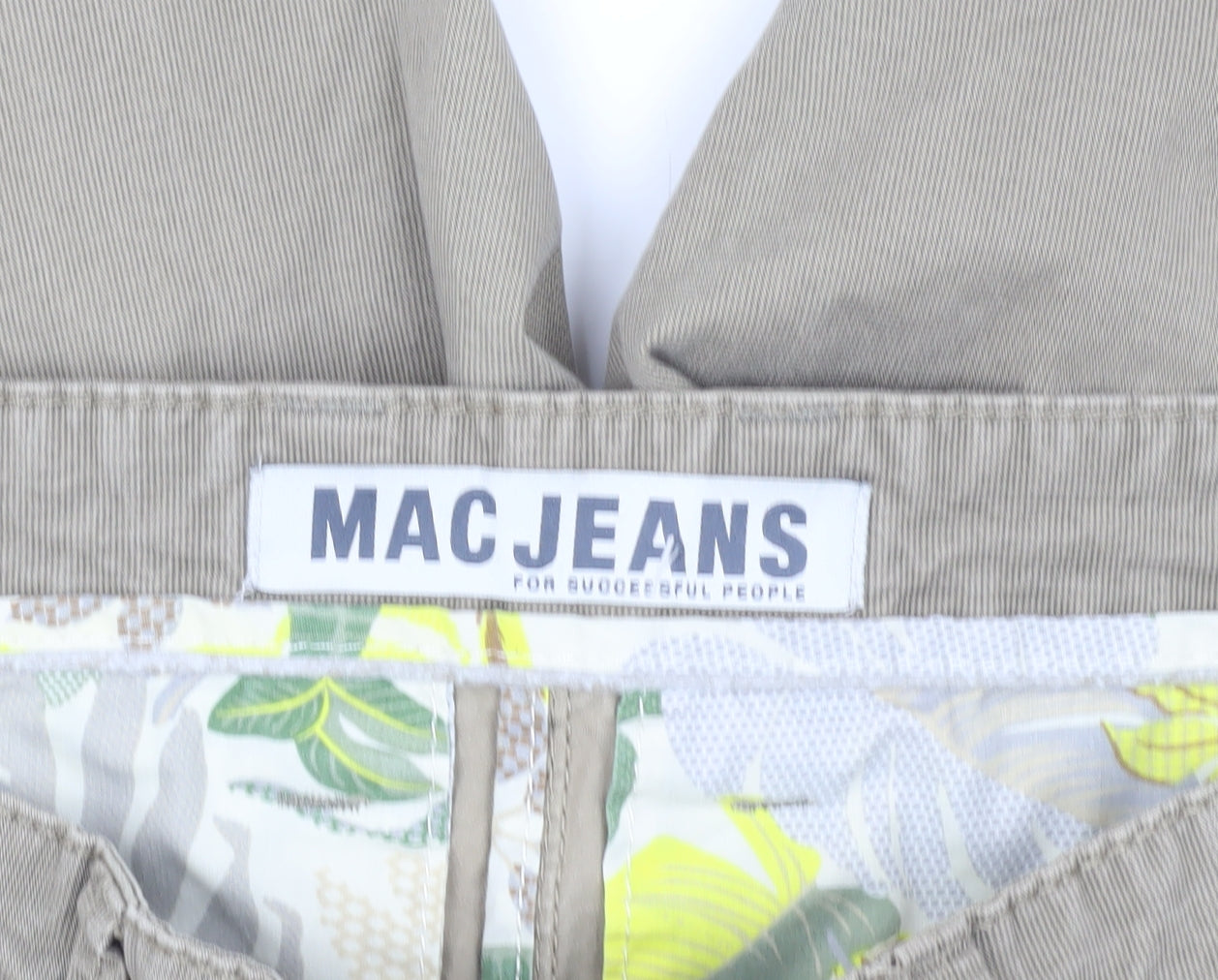 MAC JEANS Men's Beige Corduroy Jeans Size 32