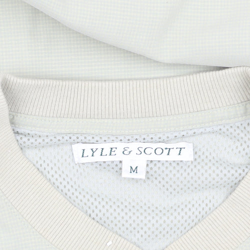 Lyle & Scott Men's Beige Long Sleeve T-Shirt M