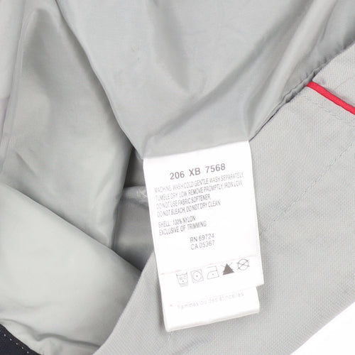 Columbia Boys Grey Parka Jacket with Hood in Size 14-15 Years