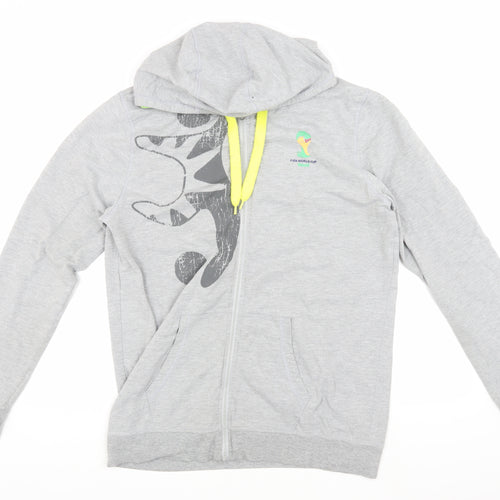 FIFA World Cup Men's Grey 3XS Hooded Jacket