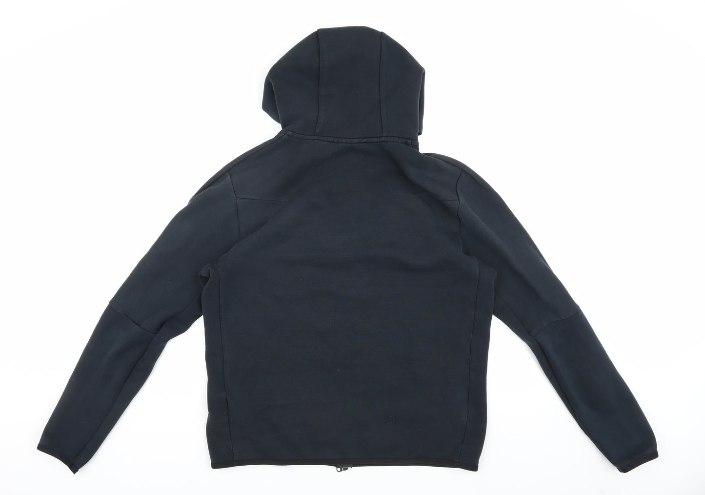 Nike Men's Black Full Zip Hoodie - Medium