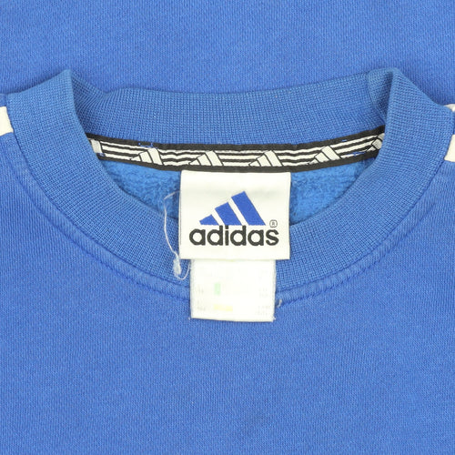 Adidas Men’s Blue Pullover Sweatshirt M