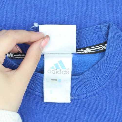 Adidas Men’s Blue Pullover Sweatshirt M
