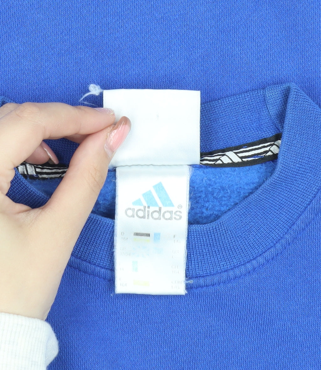 Adidas Men’s Blue Pullover Sweatshirt M