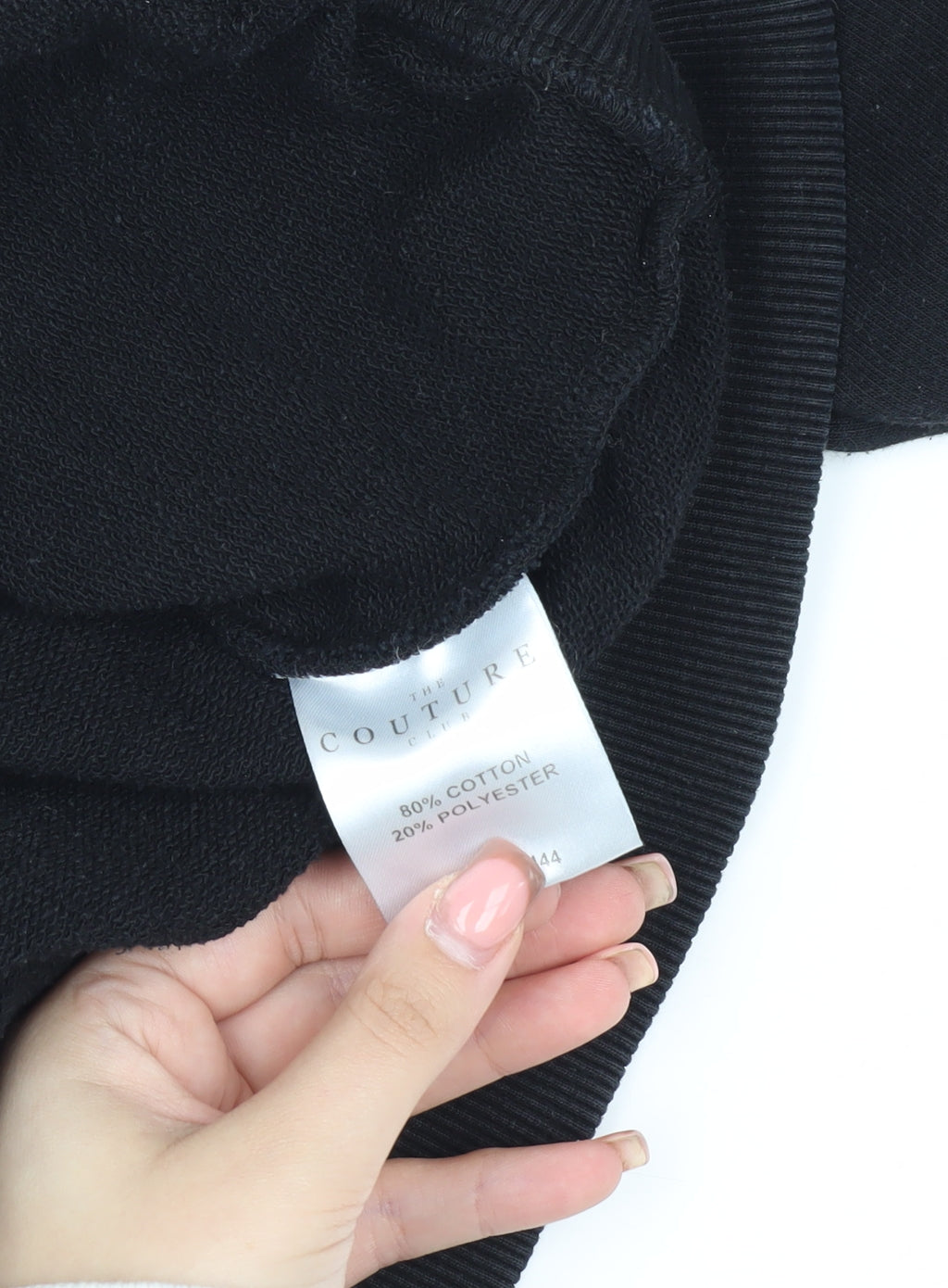 Couture Club Men's Black Pullover Hoodie M