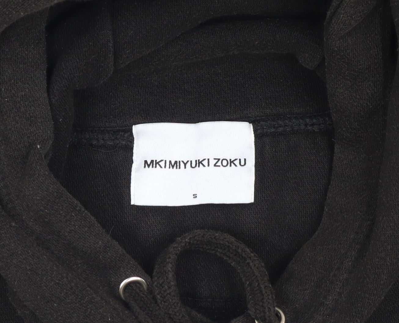 MK / MIYUKI ZOKU Men's Black Hoodie, Size S, Anime Theme