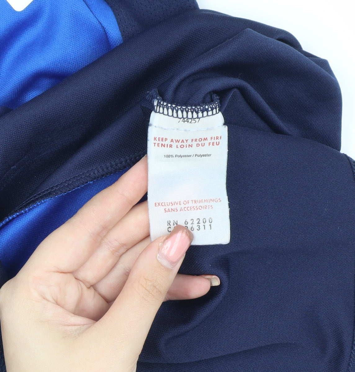 Puma Boys Blue Football Jersey T-Shirt - Size M