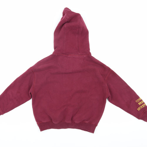 Marks and Spencer Boys Gryffindor Red Hoodie 6-7 Years Pullover