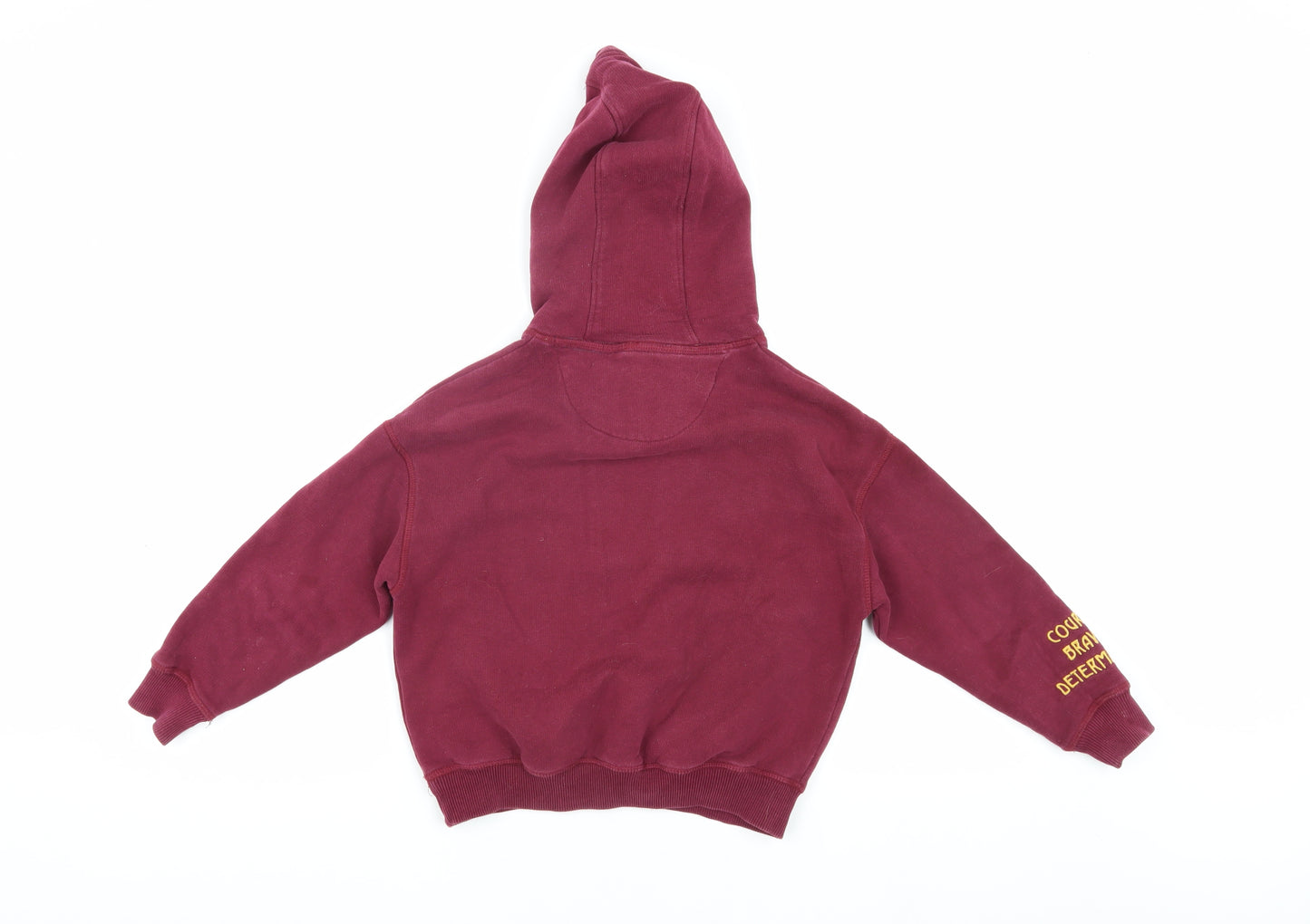 Marks and Spencer Boys Gryffindor Red Hoodie 6-7 Years Pullover