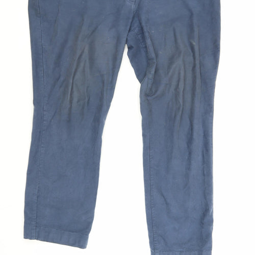 House of Bruar Women's Blue Trousers, Size 20