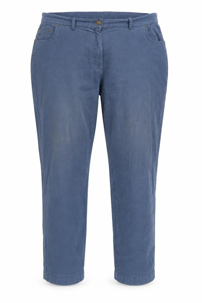 House of Bruar Women's Blue Trousers, Size 20