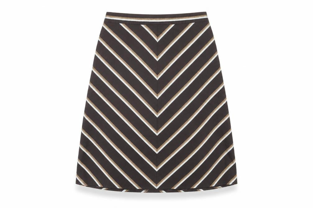 Banana Republic Women's Brown A-Line Skirt Size 12
