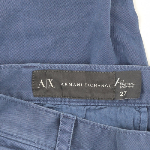Armani Exchange Men's Blue Chino Trousers Size 27