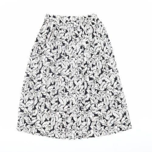 Eastex Women's Black Geometric Skirt Size 10