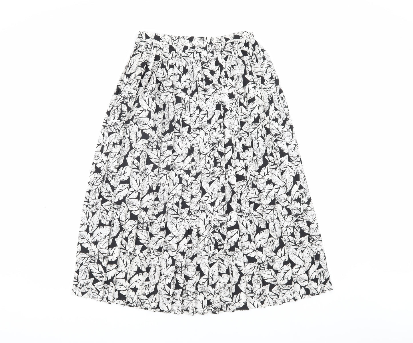 Eastex Women's Black Geometric Skirt Size 10