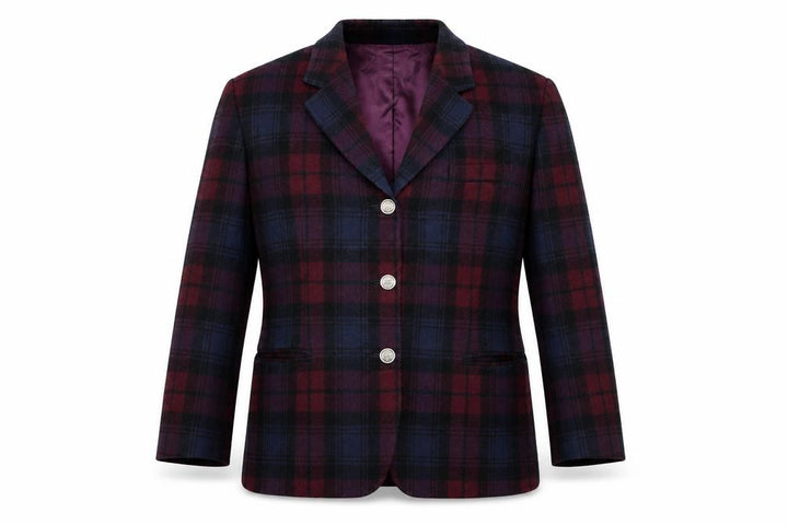 Krizia Jeans Men's Multicoloured Plaid Blazer UK 38, Vintage