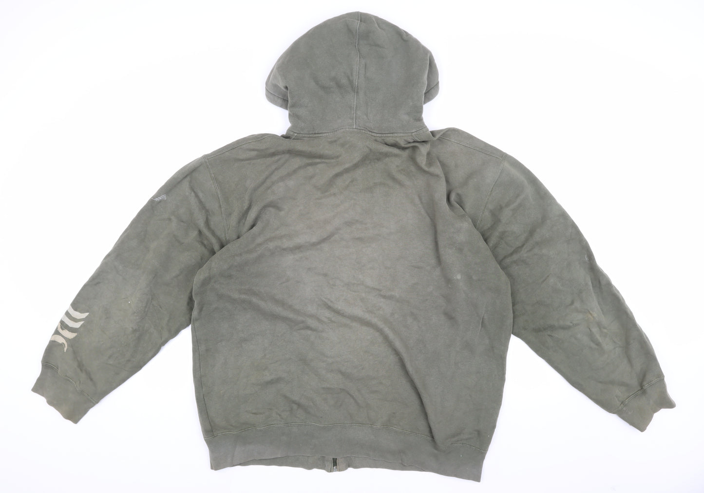 Hurley Men's Green Hooded Jacket XL Full Zip