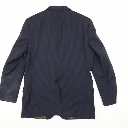 Ted Baker Men's Blue Striped Blazer, 40R
