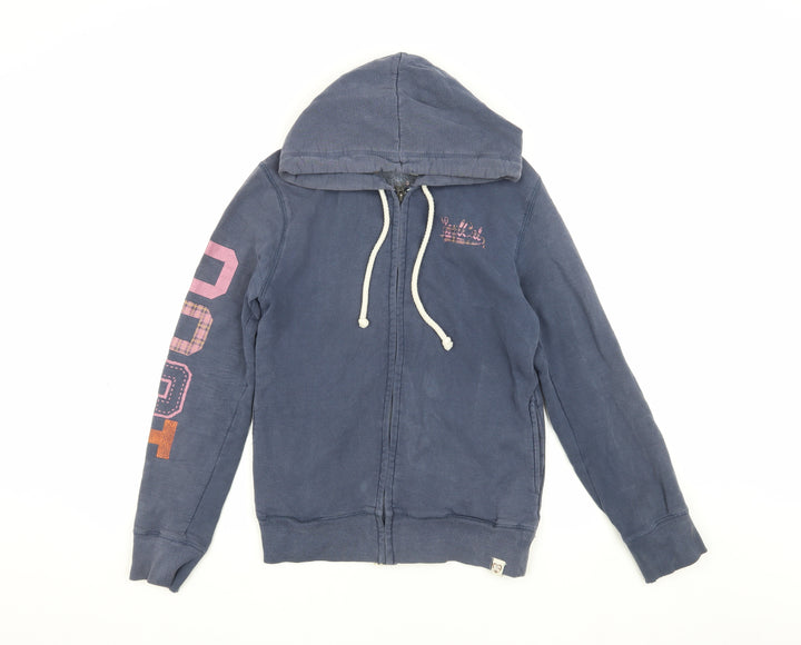 SoulCal & Co Unisex Blue Hooded Jacket S