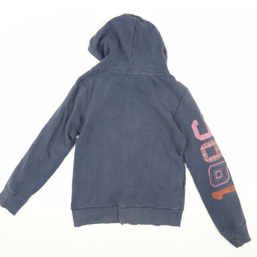 SoulCal & Co Unisex Blue Hooded Jacket S