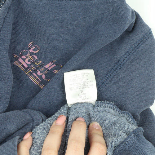 SoulCal & Co Unisex Blue Hooded Jacket S