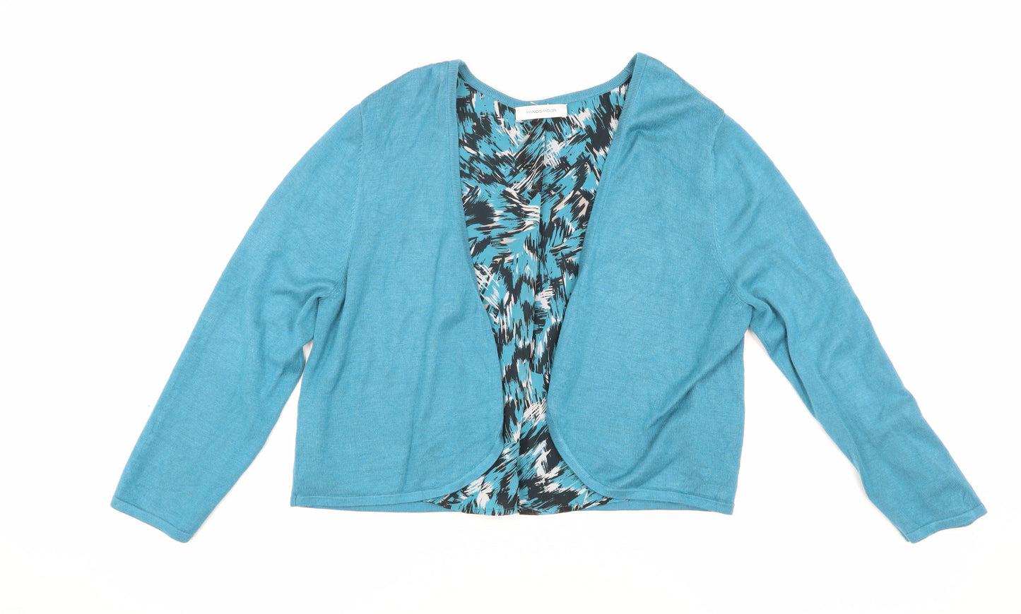 Windsmoor Women's Blue Cardigan - Size S