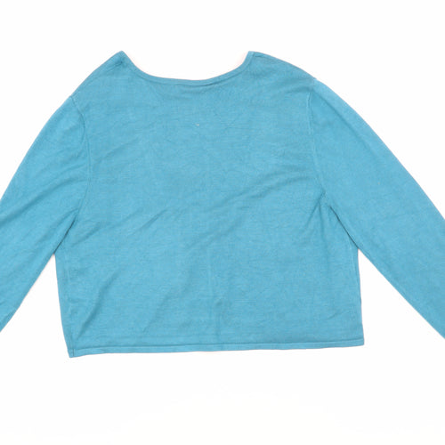 Windsmoor Women's Blue Cardigan - Size S