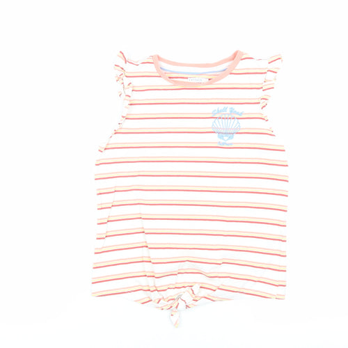 FatFace Girls Multicoloured Camisole T-Shirt 8-9 Years