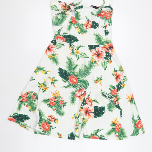 Dorothy Perkins Floral A-Line Dress in Size 8 for Women