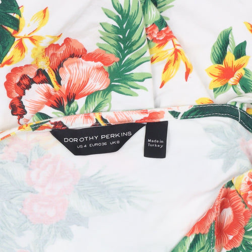 Dorothy Perkins Floral A-Line Dress in Size 8 for Women