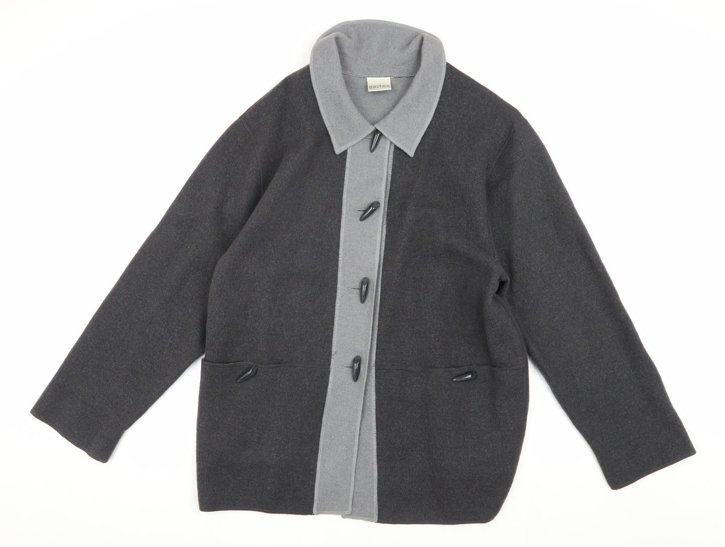 Eastex Women's Grey Wool Jacket Size 16