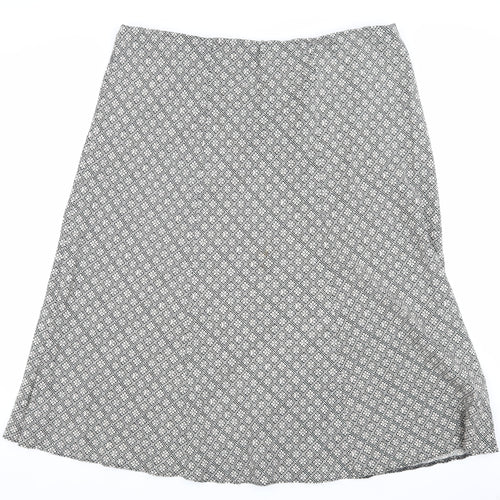 Marks and Spencer Women's A-Line Geometric Skirt, Size 22