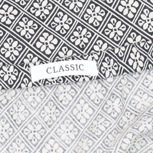 Marks and Spencer Women's A-Line Geometric Skirt, Size 22