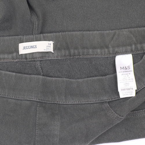 Marks and Spencer Grey Jegging Women’s Size 18 Long