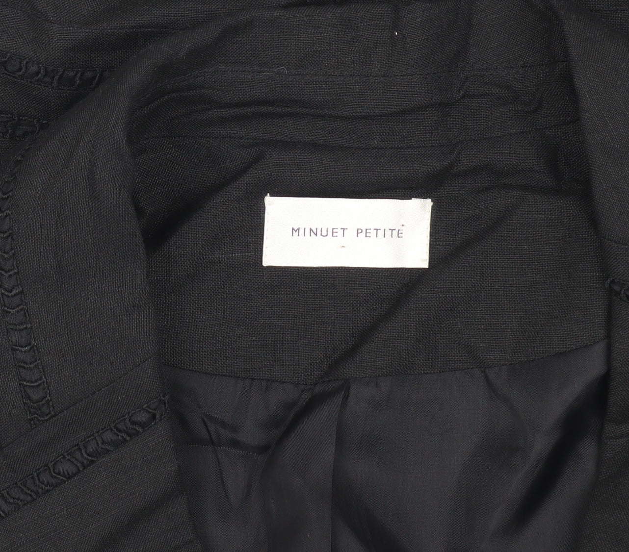Minuet Petite Women’s Black Blazer Size 12