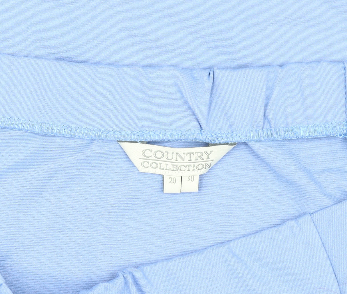 Country Collection Women's Blue A-Line Skirt Size 20