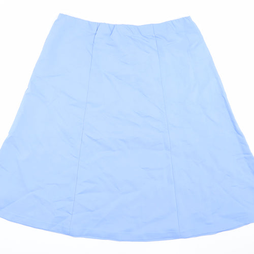Country Collection Women's Blue A-Line Skirt Size 20