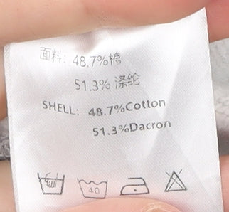 StrikerLab Men's Grey Full Zip Hoodie Size L