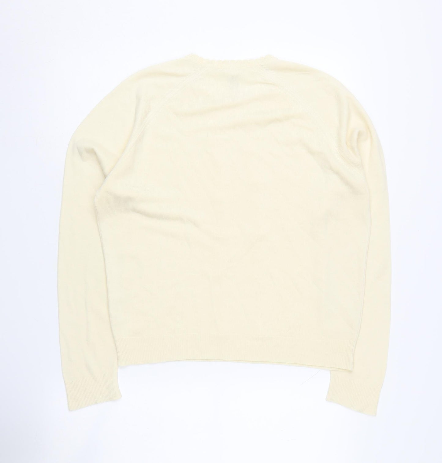 Keynote Women's Ivory Acrylic Knit Jumper Size 14