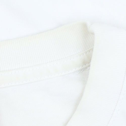 Remixed Men's White Retro Mario T-Shirt XL