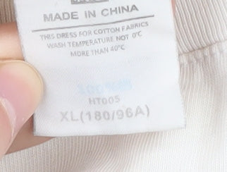 Remixed Men's White Retro Mario T-Shirt XL