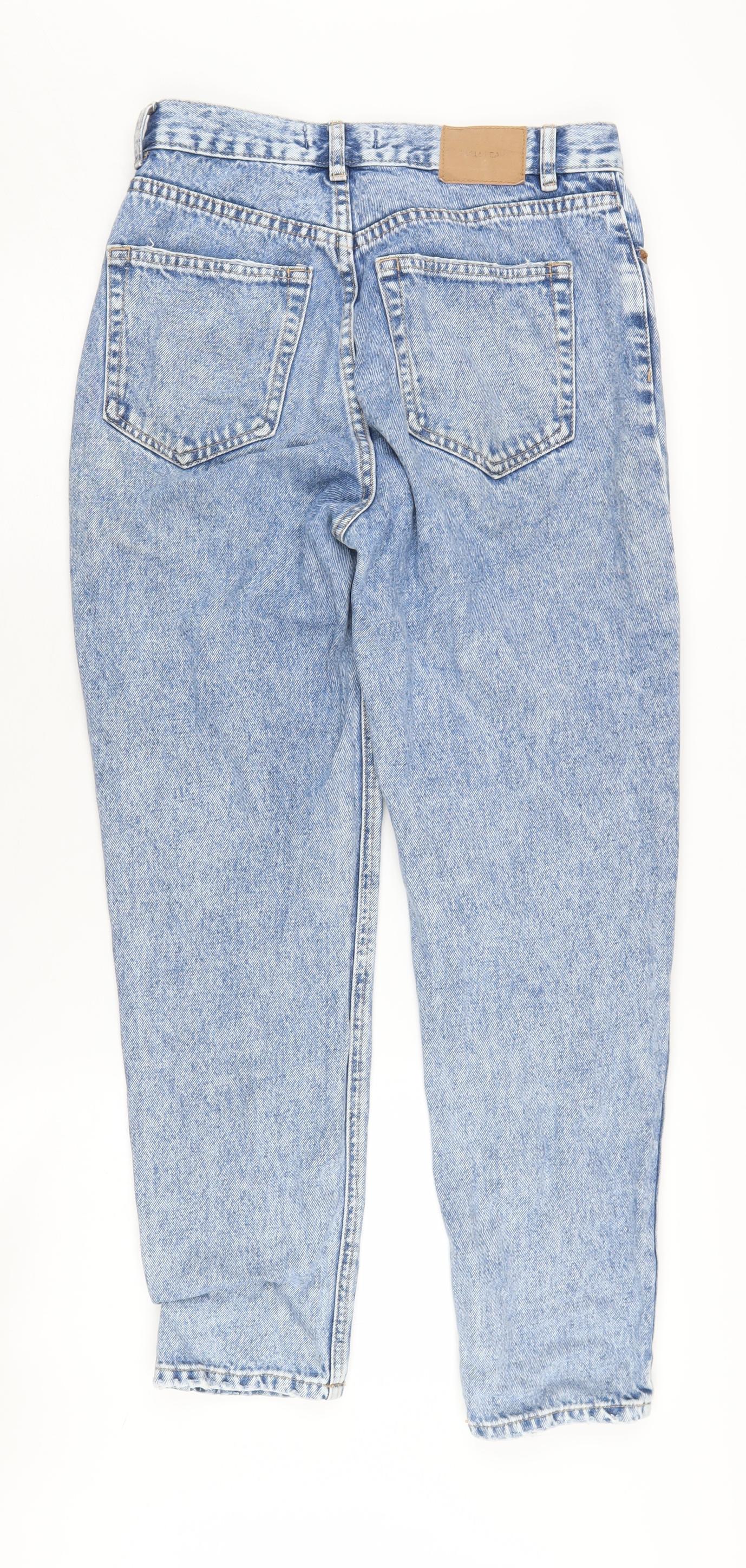 Pull & Bear Women’s Blue Straight Jeans, Size 8