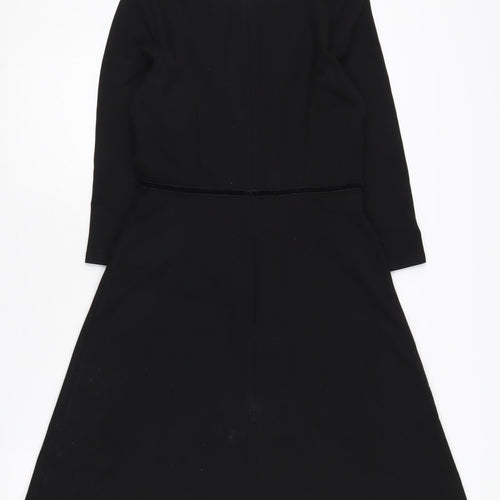 Monsoon Women's Black A-Line Dress Size 8