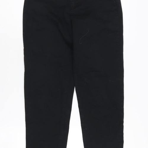 LC Waikiki Women’s Black Trousers Size 8 Elastic Waist