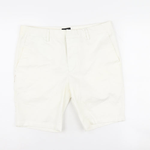 River Island Men's Ivory Chino Shorts - Size 32
