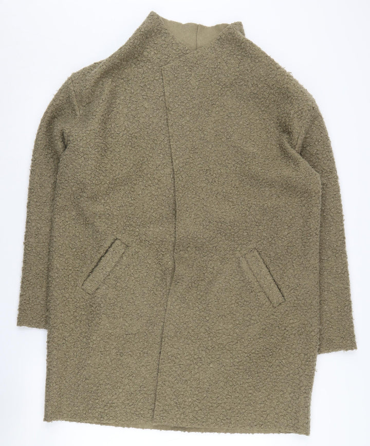 Klass Women's Green Mid-Length Polyester Coat L