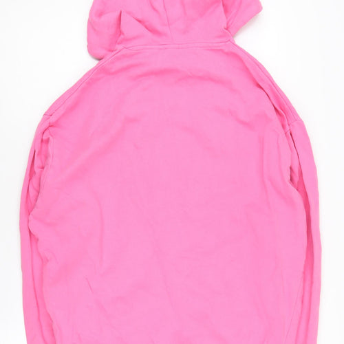 ASOS DESIGN Women's Pink Hoodie Medium