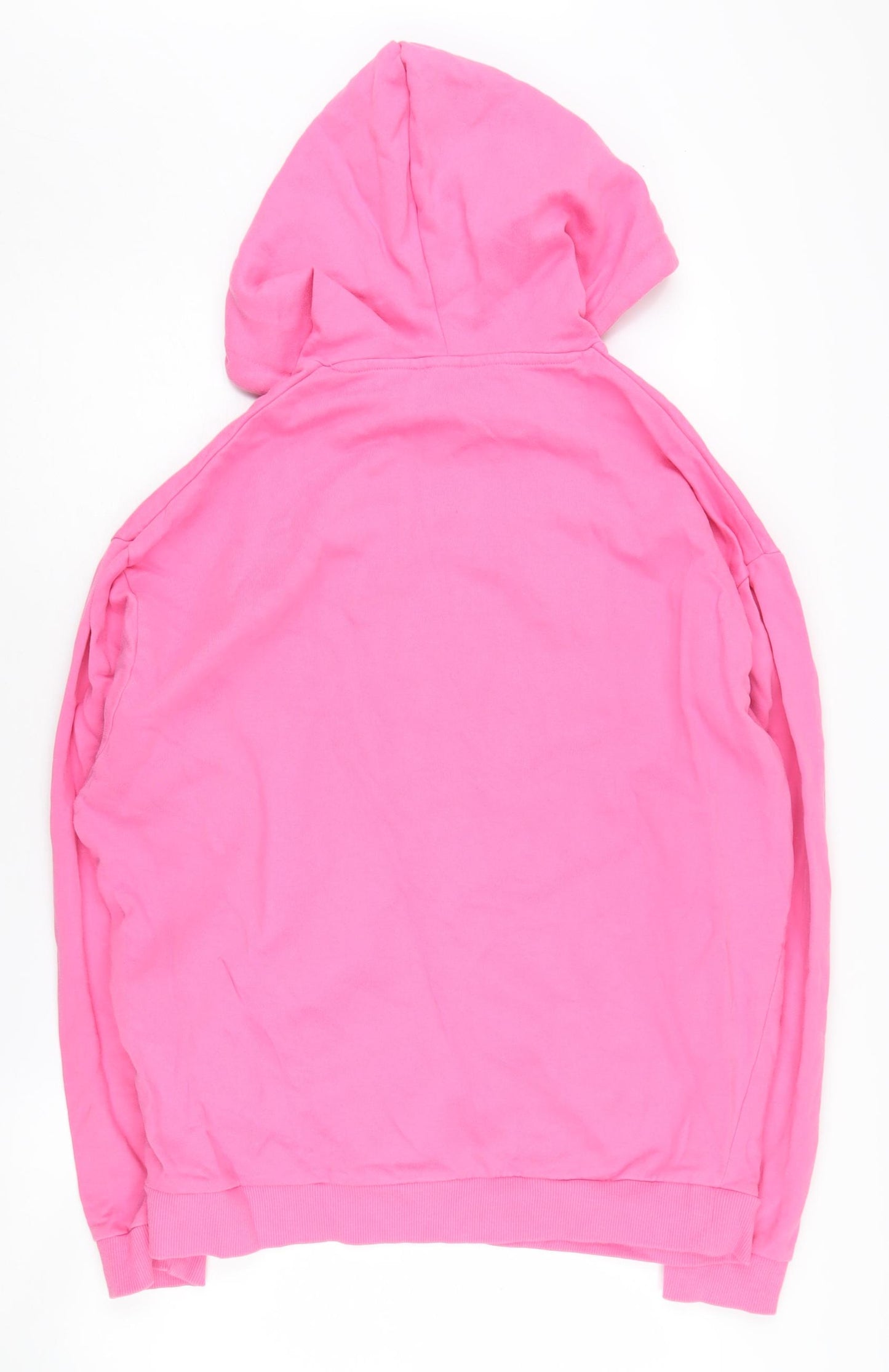 ASOS DESIGN Women's Pink Hoodie Medium